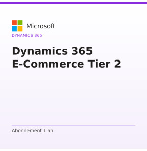 Dynamics 365 E-Commerce Tier 2