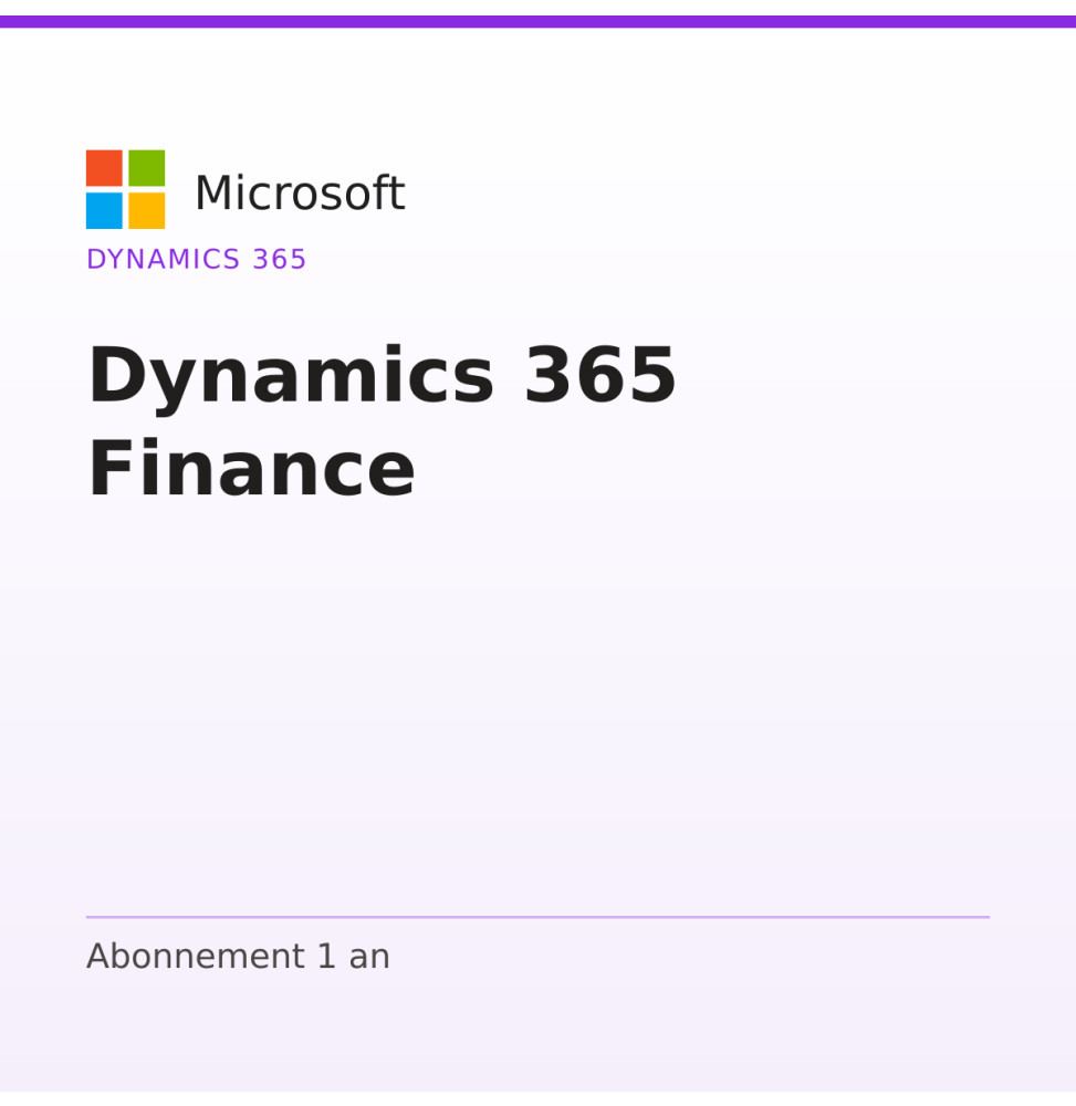 Dynamics 365 Finance — image 1