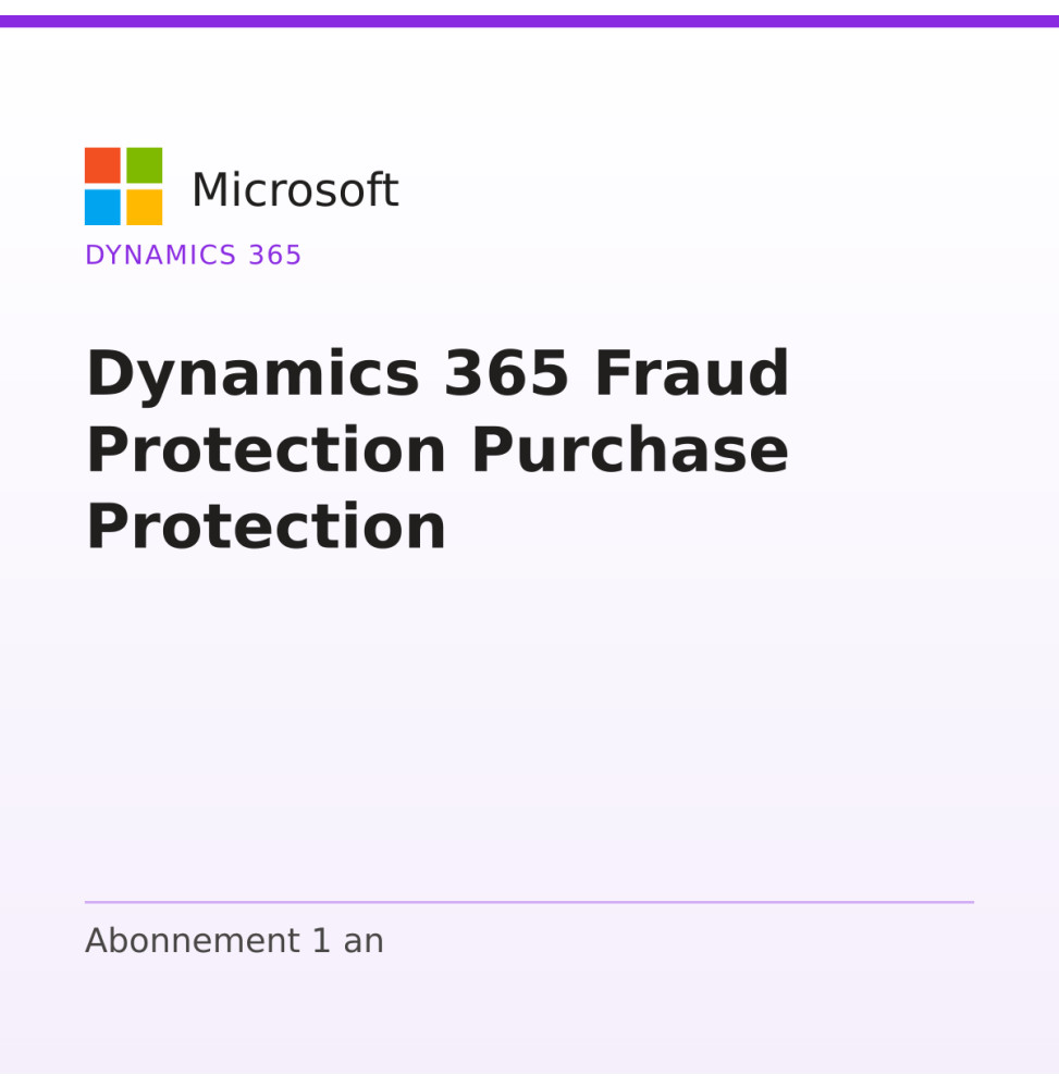 Dynamics 365 Fraud Protection Purchase Protection — image 1