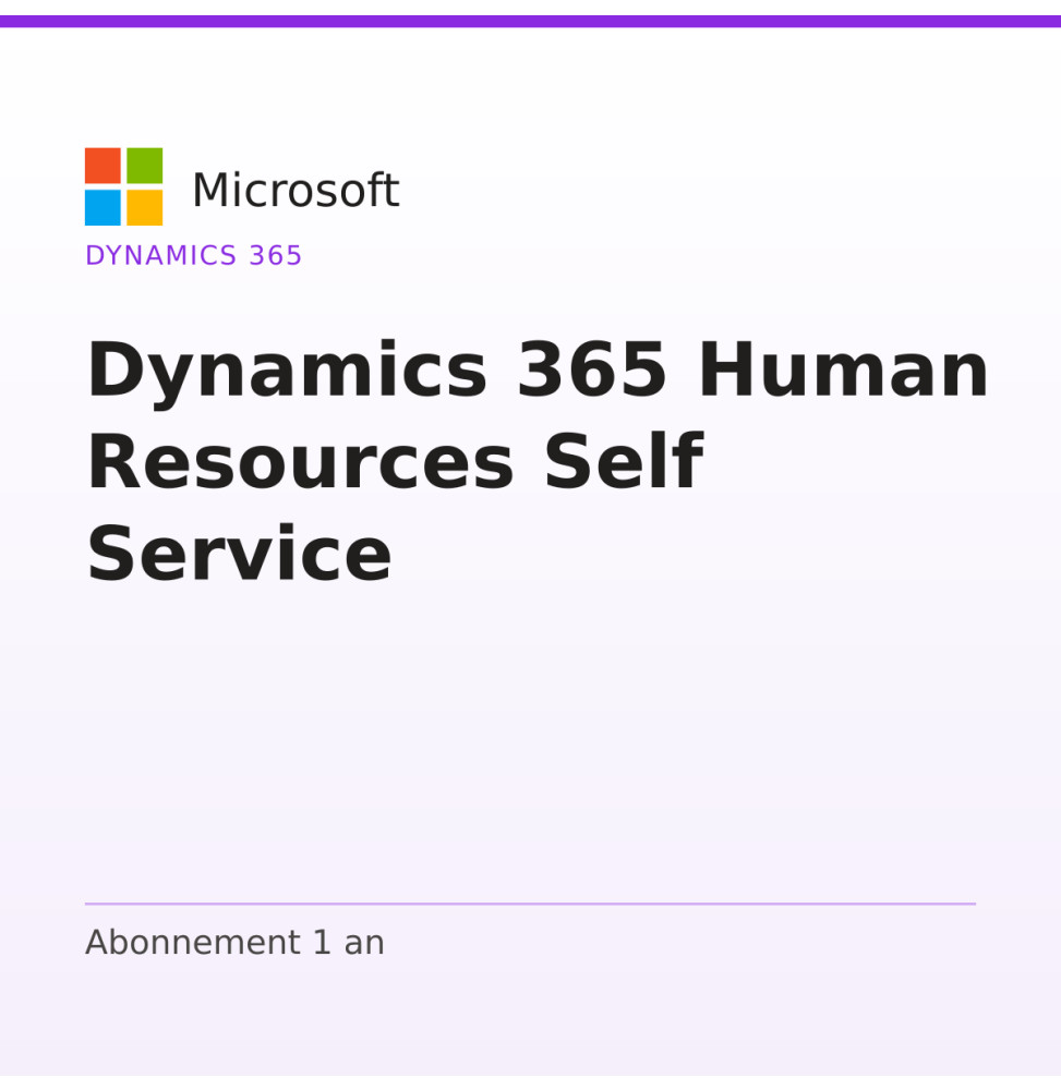 Dynamics 365 Human Resources Self Service — image 1