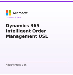 Dynamics 365 Intelligent Order Management USL