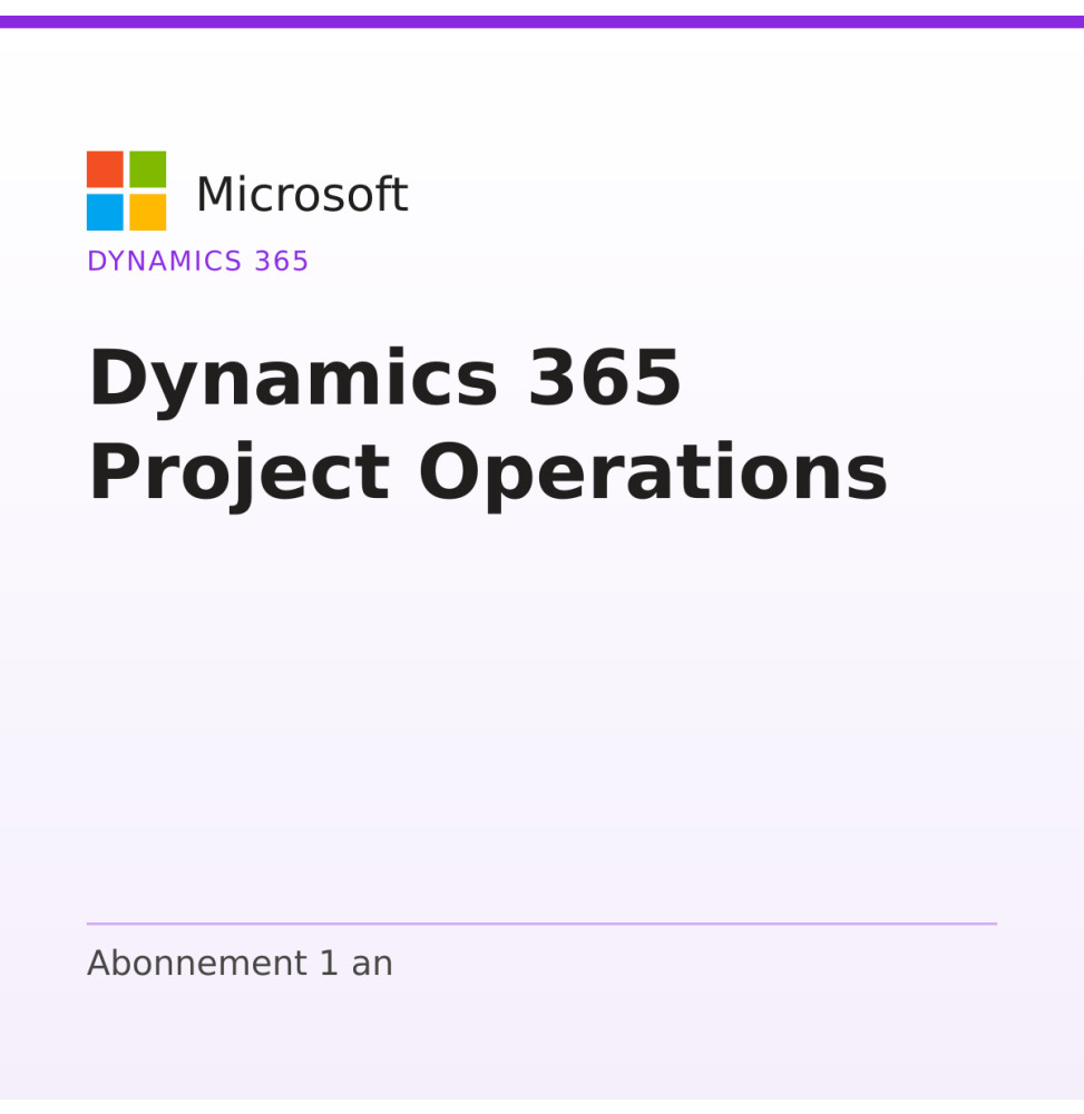 Dynamics 365 Project Operations — image 1