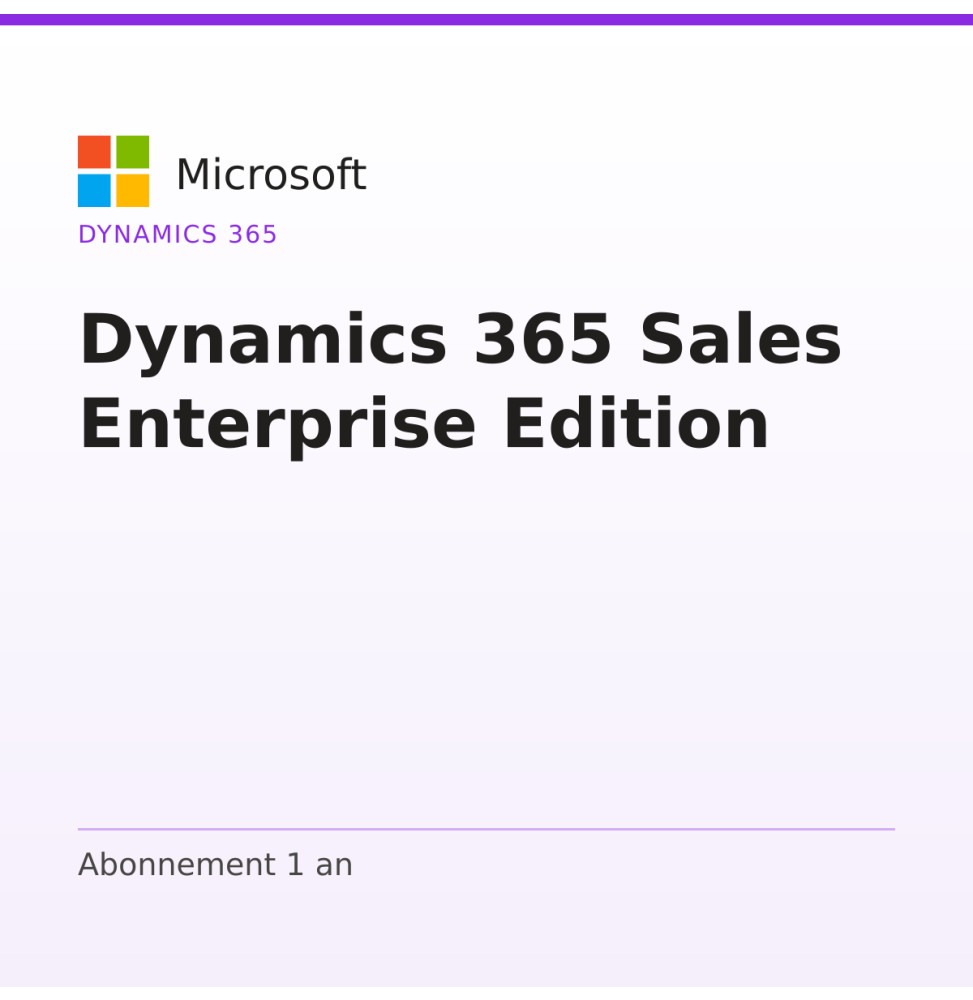 Dynamics 365 Sales Enterprise Edition — image 1