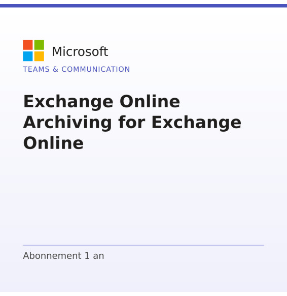 Exchange Online Archiving for Exchange Online