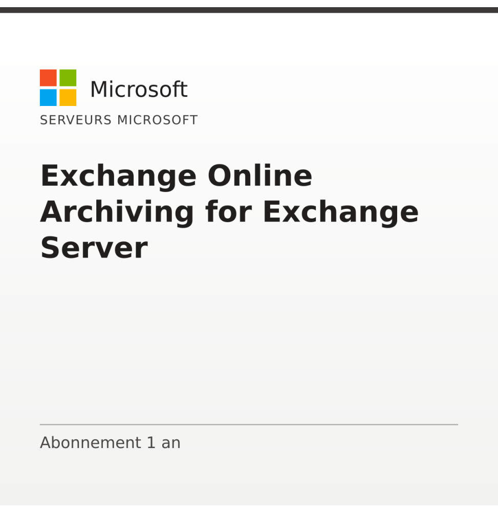 Exchange Online Archiving for Exchange Server — image 1