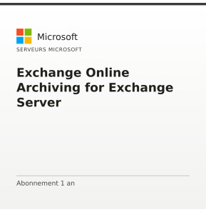 Exchange Online Archiving for Exchange Server