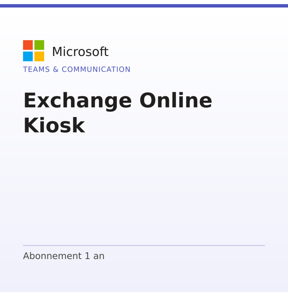 Exchange Online Kiosk — image 1