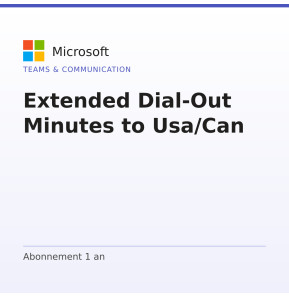 Extended Dial-Out Minutes to Usa/Can