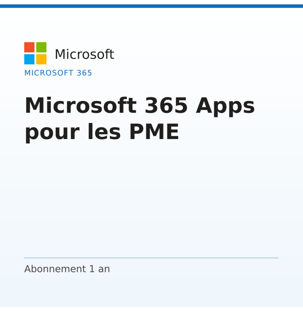Microsoft 365 Apps pour les PME — image 1