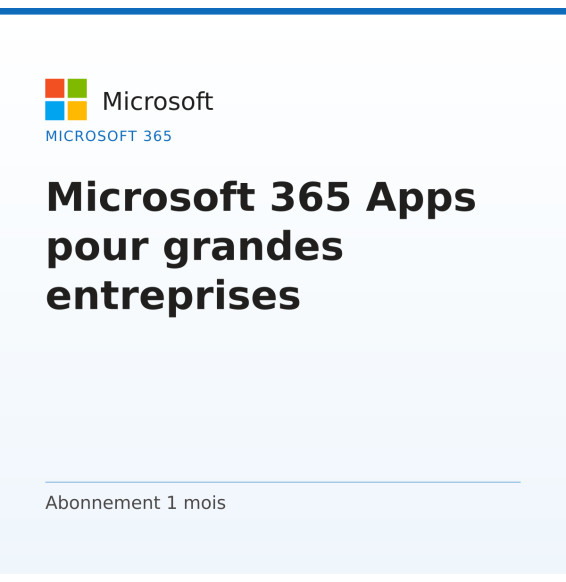 Microsoft 365 Apps pour grandes entreprises