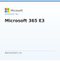 Microsoft 365 E3 — licence sans surveillance