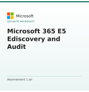 Microsoft 365 E5 Ediscovery and Audit