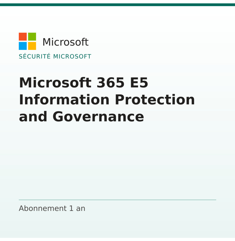 Microsoft 365 E5 Information Protection and Governance — image 1