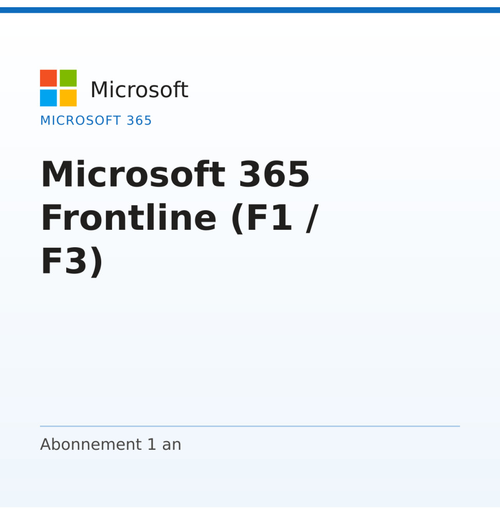 Microsoft 365 Frontline (F1 / F3) — image 1
