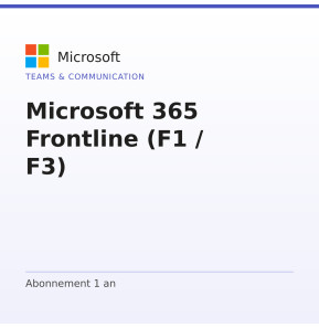 Microsoft 365 Frontline (F1 / F3)