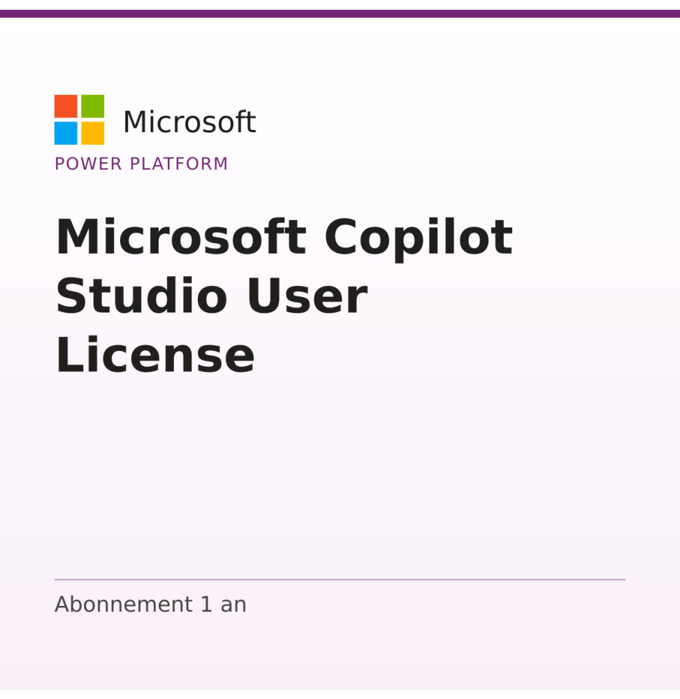 Microsoft Copilot Studio User License — image 1
