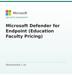 Microsoft Defender for Endpoint (Education Faculty Pricing)