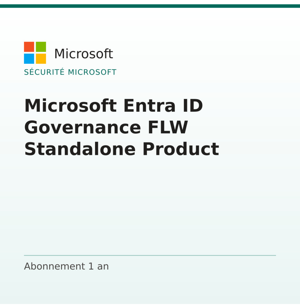 Microsoft Entra ID Governance FLW Standalone Product — image 1