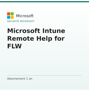 Microsoft Intune Remote Help for FLW