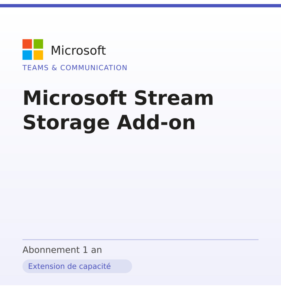 Microsoft Stream Storage Add-on — image 1