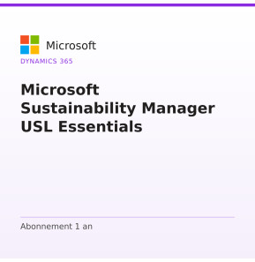 Microsoft Sustainability Manager USL Essentials