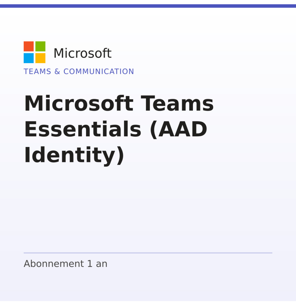 Microsoft Teams Essentials (AAD Identity) — image 1