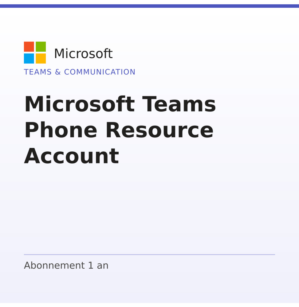 Microsoft Teams Phone Resource Account — image 1