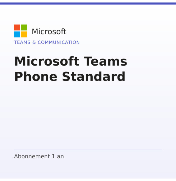 ترخيص Microsoft Teams Phone Standard