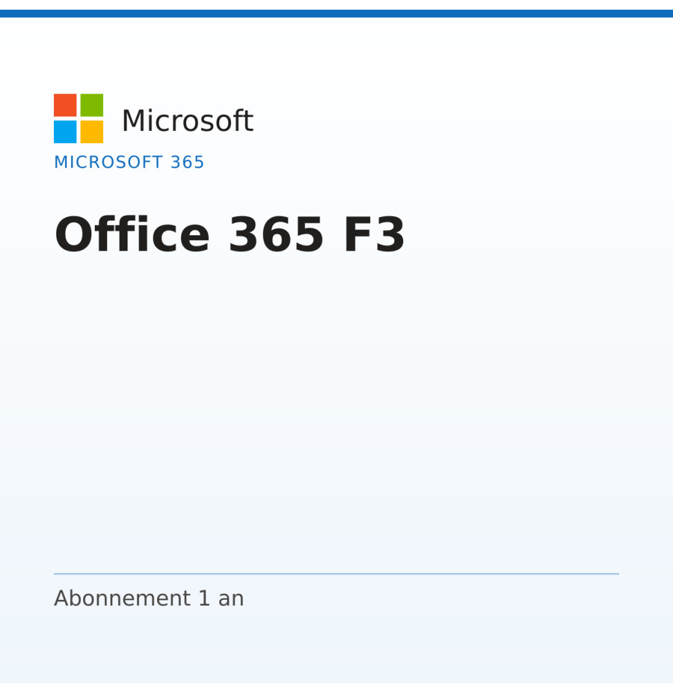 Office 365 F3 — image 1