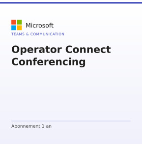 Operator Connect Conferencing