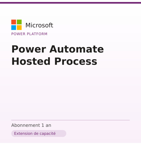 Power Automate Hosted Process