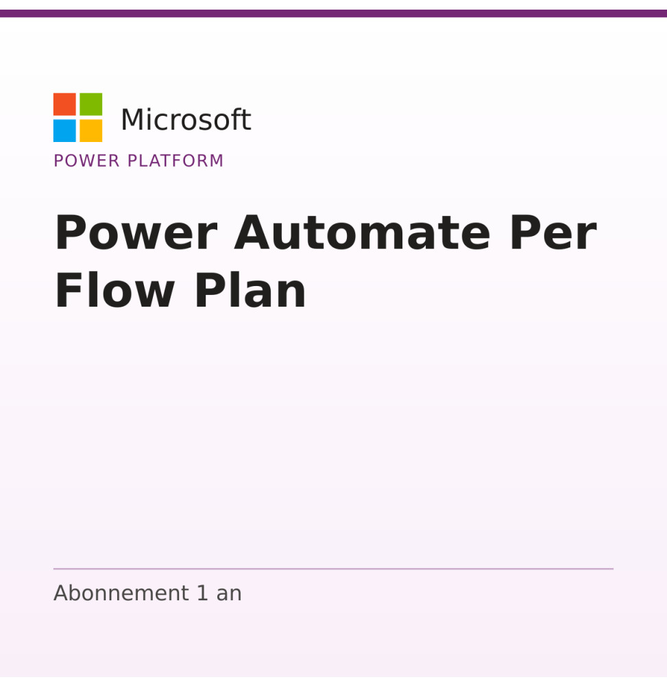 Power Automate Per Flow Plan — image 1