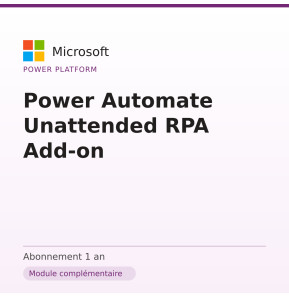 Power Automate Unattended RPA Add-on