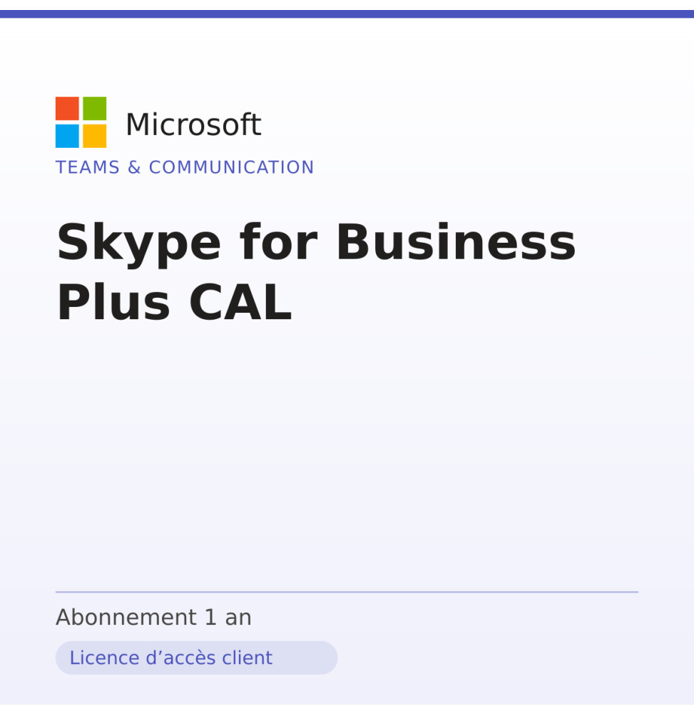 Skype for Business Plus CAL — image 1