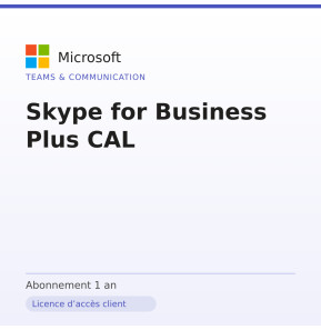 Skype for Business Plus CAL