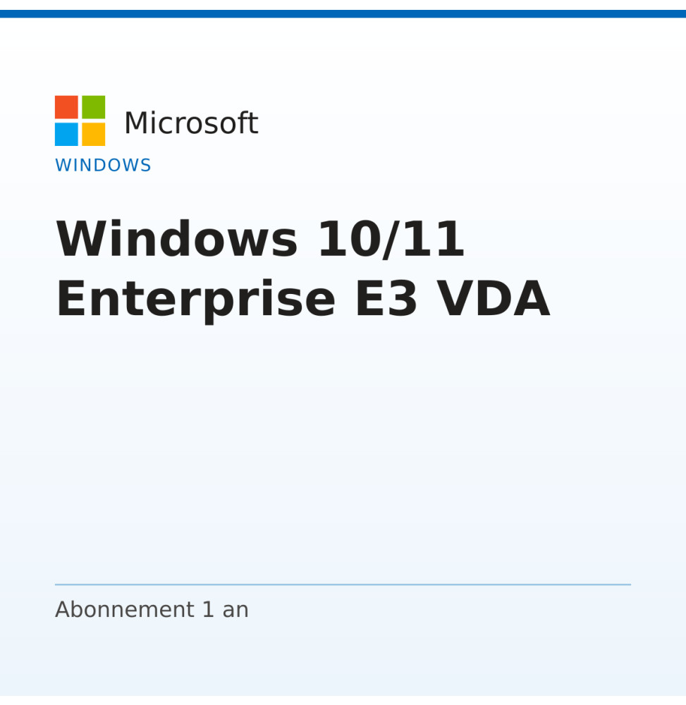 Windows 10/11 Enterprise E3 VDA — image 1