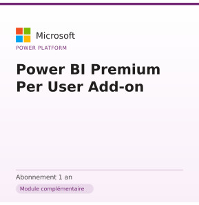 Power BI Premium Per User Add-on