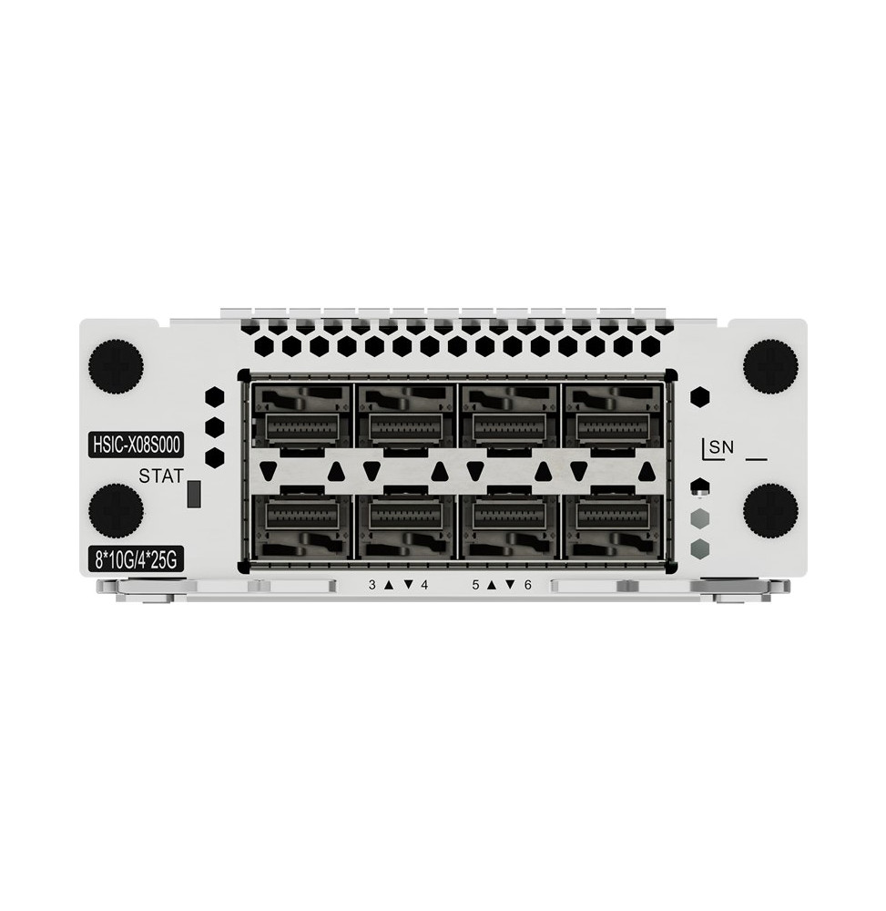 Carte d'interface Huawei HSIC-X08S000 8 ports SFP+ 10GE / 4 ports SFP28 25GE (02314VYH) — image 1