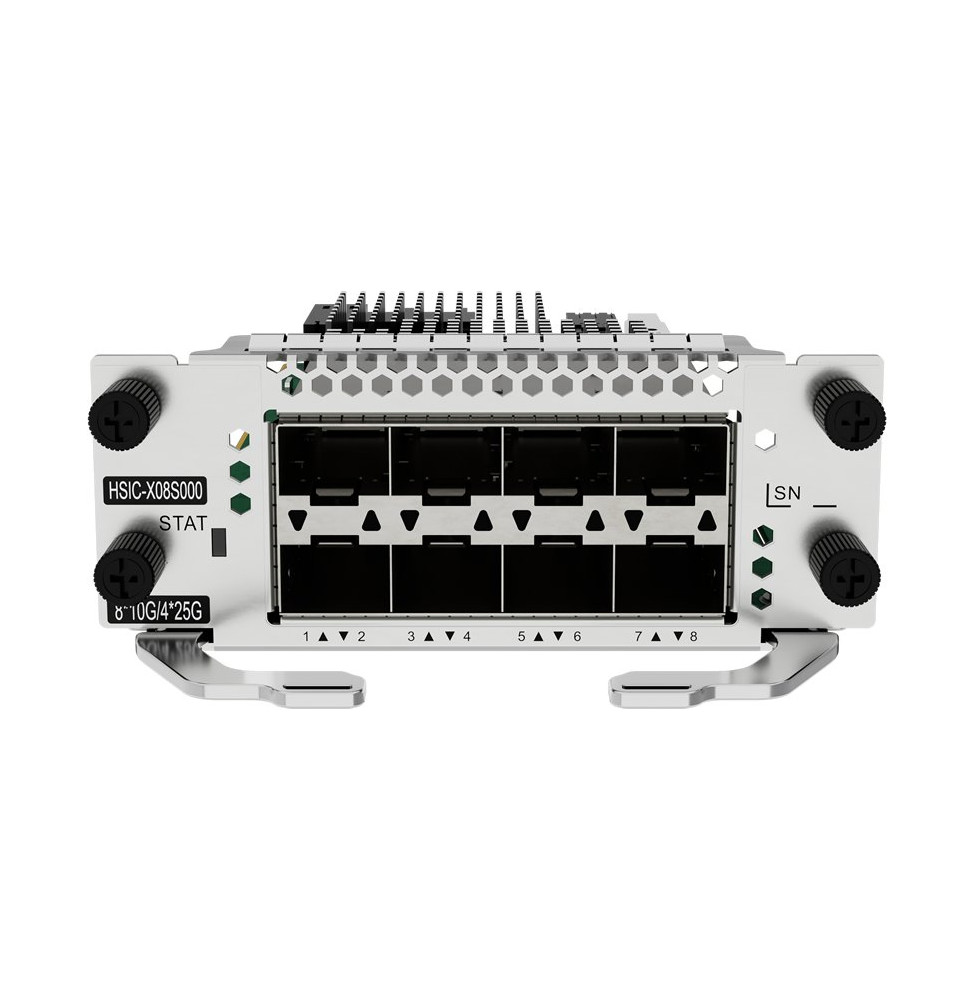 Carte d'interface Huawei HSIC-X08S000 8 ports SFP+ 10GE / 4 ports SFP28 25GE (02314VYH) — image 2