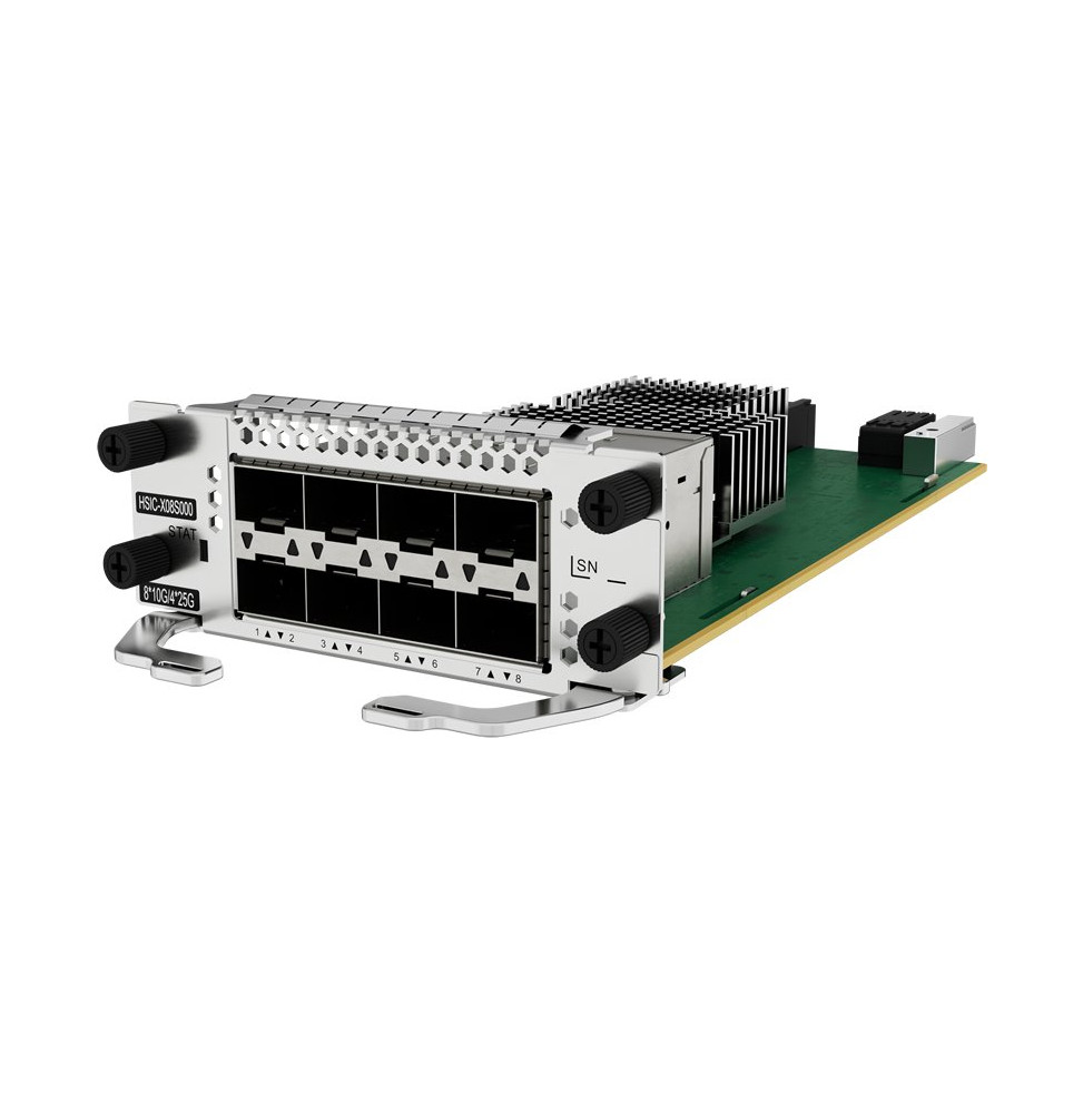 Carte d'interface Huawei HSIC-X08S000 8 ports SFP+ 10GE / 4 ports SFP28 25GE (02314VYH) — image 3