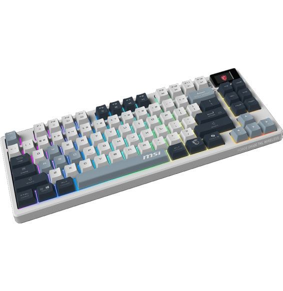 MSI Forge GK600 TKL Sky FR Wireless Mechanical Gaming Keyboard (4711377284189)