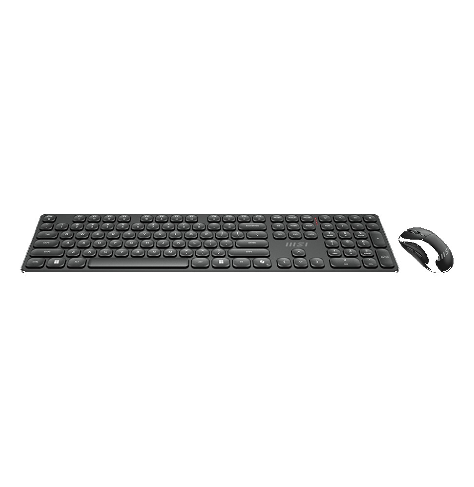 Ensemble Clavier et Souris Sans Fil MSI Forge K210 W Combo FR (4711377367103) — image 4