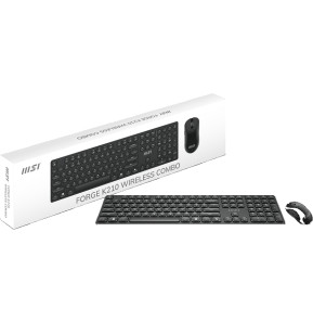 Ensemble Clavier et Souris Sans Fil MSI Forge K210 W Combo FR (4711377367103) — image 5