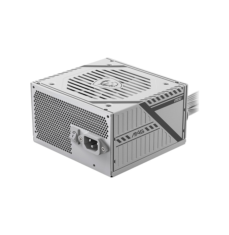 Alimentation PC MSI MAG A650BNL 650W 80+ Bronze Blanc (4711377252300) — image 1