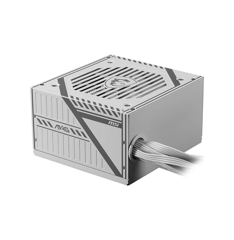 Alimentation PC MSI MAG A650BNL 650W 80+ Bronze Blanc (4711377252300) — image 4