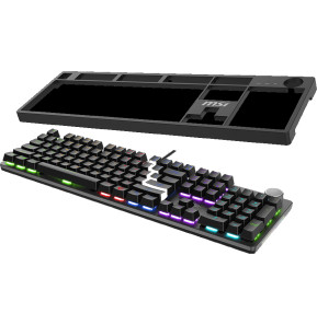 Clavier gaming rétroéclairé mécanique MSI FORGE GK320 RED - AZERTY (4711377324649) — image 4