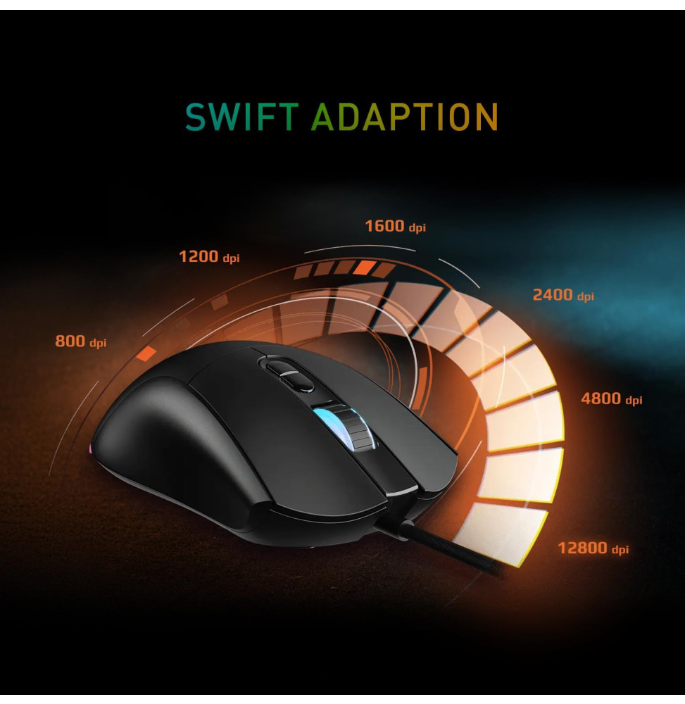 Souris gaming filaire MSI FORGE GM320 (4711377367523) — image 5