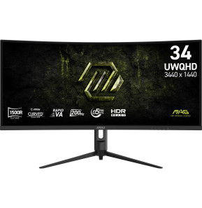 Écran incurvé Gaming 34" UWQHD MSI MAG 342CQRF E20 (4711377392426)