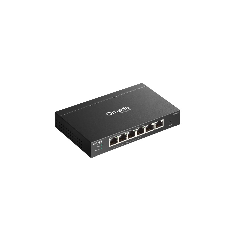 Switch Easy Managed TP-Link ES206GP Omada 6 ports Gigabit avec 4 ports PoE+