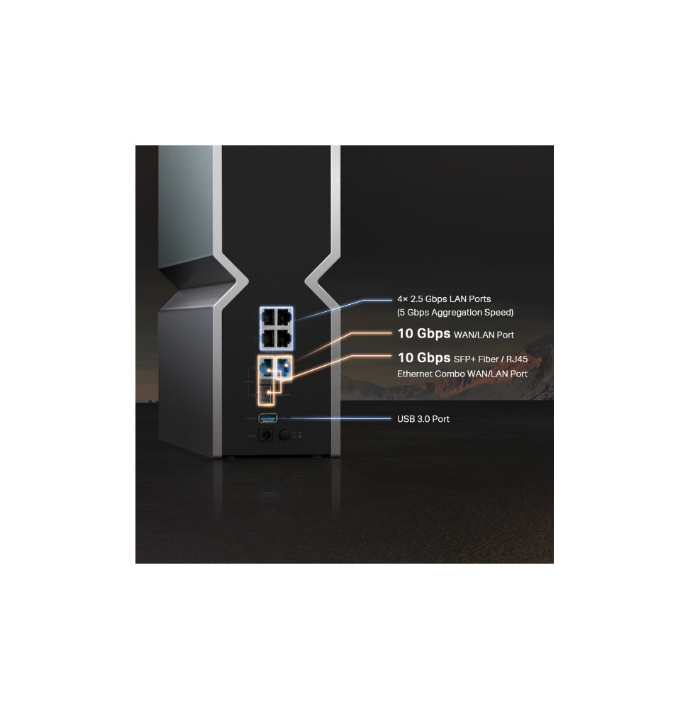 Routeur WiFi 7 TP-Link Archer BE800 BE19000 tri-bande